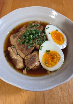 豚カツ用ロース肉で煮豚-レシピのメイン写真