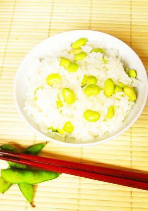 ☺炊飯器で簡単♪枝豆おこわ☺-レシピのメイン写真
