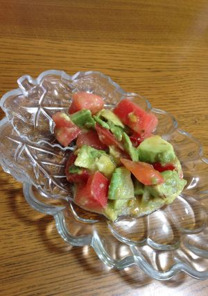 簡単＊アボカドとトマトのサラダ-レシピのメイン写真