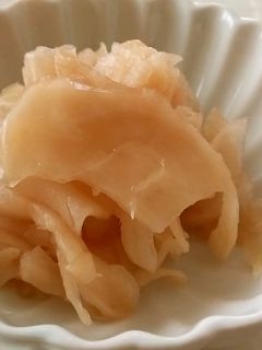 新生姜の甘酢漬け(ガリ)-レシピのメイン写真