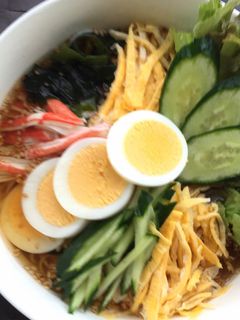 めんつゆで冷やし中華風★そうめん-レシピのメイン写真