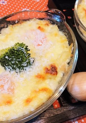 簡単★失敗なし【エビマカロニグラタン】♪-レシピのメイン写真
