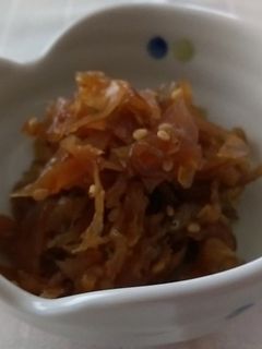 ガリの佃煮-レシピのメイン写真