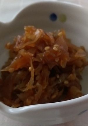 ガリの佃煮-レシピのメイン写真