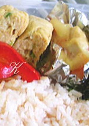 簡単お弁当おかず＠エビと豆腐のチーズ焼き-レシピのメイン写真