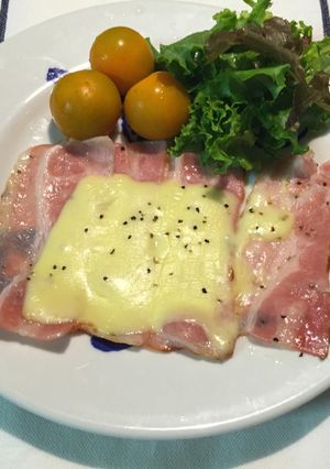 朝食にぴったり！ベーコン&チーズ-レシピのメイン写真