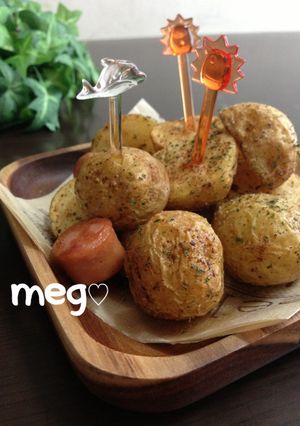 おやつに♡まるごとポテト-レシピのメイン写真