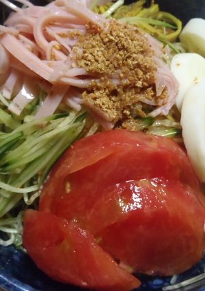 中華味の‥「ジャガイモ素麺」-レシピのメイン写真