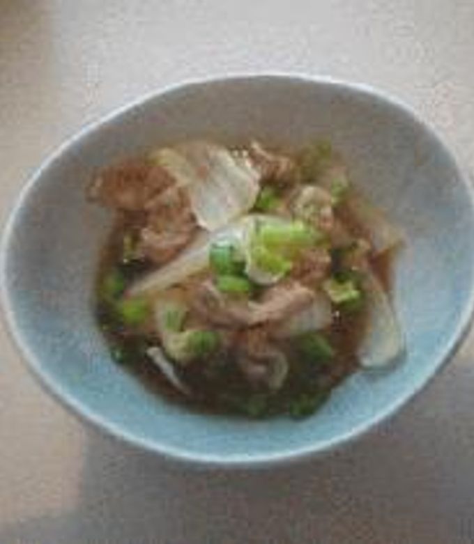 めちゃうま♪白菜のカラシ醤油煮-レシピのメイン写真