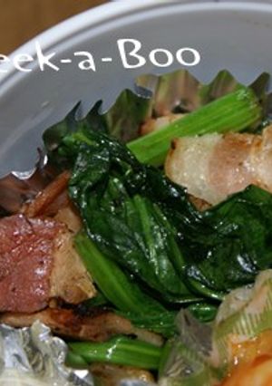 お弁当♬ベーコンほうれん草-レシピのメイン写真