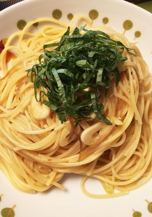 にんにく好きのための簡単冷製パスタ-レシピのメイン写真