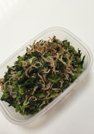 大根葉と雑魚の炒り煮-レシピのメイン写真