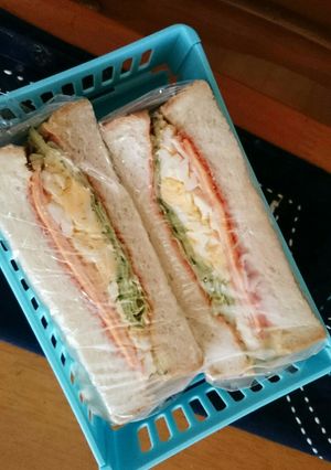 食パンサンドイッチ-レシピのメイン写真
