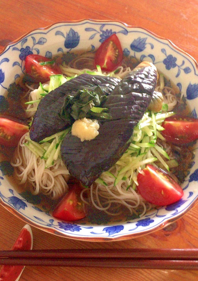 茄子の揚げ浸し-レシピのメイン写真