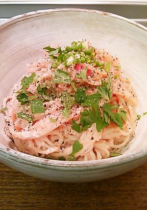 しらす明太子パスタ-レシピのメイン写真