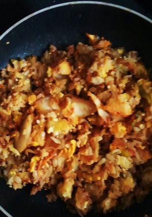 納豆キムチ炒飯-レシピのメイン写真