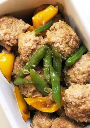お麩入りで柔らか♪肉団子-レシピのメイン写真