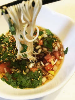 夏ランチに食欲素麺〜和風胡麻しそトマト〜-レシピのメイン写真