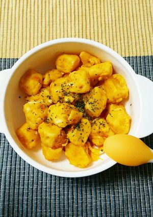 離乳食★簡単 カボチャのフレンチトースト-レシピのメイン写真