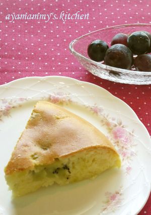お手軽☆キウイフルーツの炊飯器ケーキ-レシピのメイン写真
