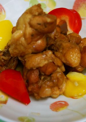 鶏手羽元のメープルと黒酢のさっぱり煮-レシピのメイン写真