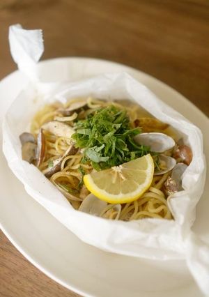 レンジで時短♥あさりのバター醤油焼きそば-レシピのメイン写真