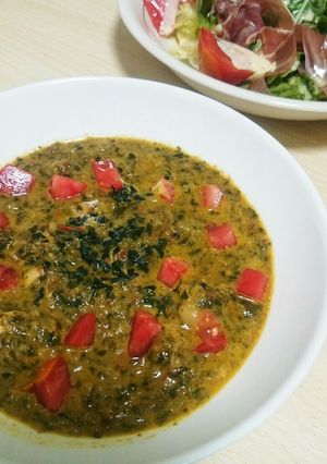 栄養たっぷり☆モロヘイヤカレー-レシピのメイン写真