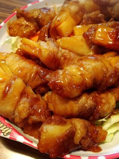 照り焼き!長芋の豚肉巻き-レシピのメイン写真