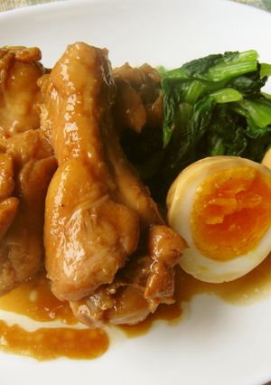 鶏手羽元のさっぱり煮はさっぱりこっくり　-レシピのメイン写真