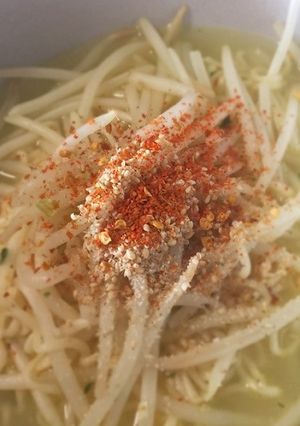 ワンポッドで簡単に☆ピリ辛もやしラーメン-レシピのメイン写真