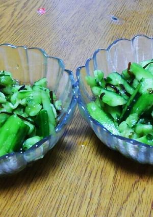 減塩で超簡単!たたききゅうりの塩昆布和え-レシピのメイン写真