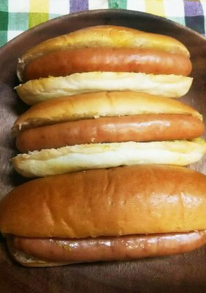 朝食に！キャベツ大盛りホットドッグ♪-レシピのメイン写真