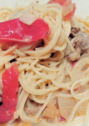 夏の冷やし胡麻だれパスタ-レシピのメイン写真