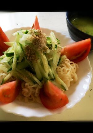 ベジ塩冷やしラーメン-レシピのメイン写真