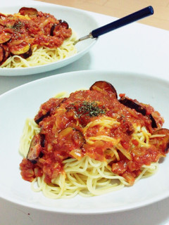 お手軽♡ナスのミートソーススパゲティ♡-レシピのメイン写真
