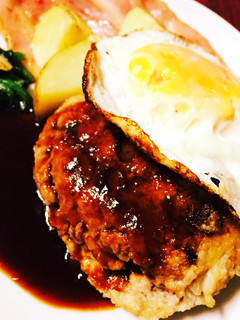 初心者ハンバーグ-レシピのメイン写真