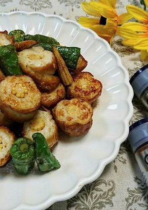 マヨカレーでちくわのソテー-レシピのメイン写真