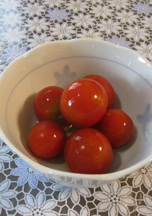 ミニトマトの白だし漬-レシピのメイン写真