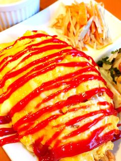 Big 半熟卵オムライス-レシピのメイン写真