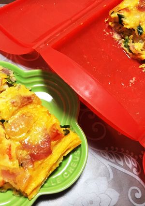 ルクエで時短スパニッシュオムレツ-レシピのメイン写真