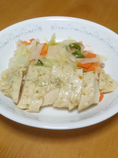 さっぱり 鳥ムネの柚子コショウ風味-レシピのメイン写真