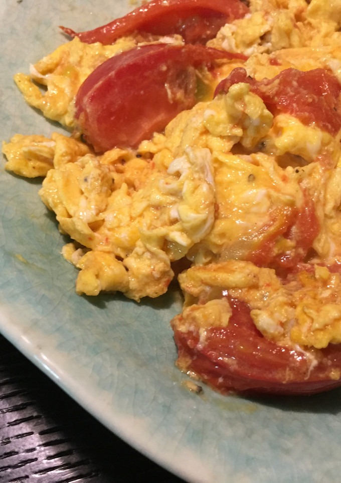 トマトと卵の炒め物-レシピのメイン写真