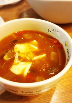 チーズin♡ナスとトマトのカレースープ♡-レシピのメイン写真
