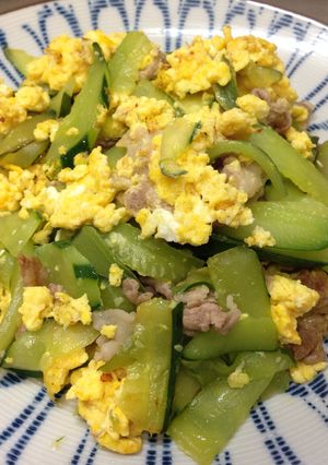 きゅうり消費！簡単でご飯がススム炒め-レシピのメイン写真