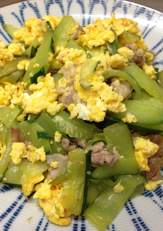 きゅうり消費！簡単でご飯がススム炒め-レシピのメイン写真