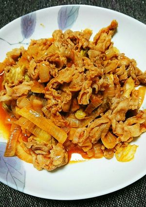 甘辛★豚肉のコチュジャン炒め-レシピのメイン写真