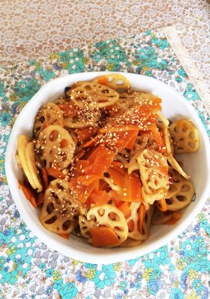 簡単なきんぴられんこん-レシピのメイン写真
