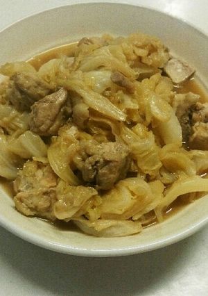 爽やかな甘さの☆チキンとキャベツ煮-レシピのメイン写真