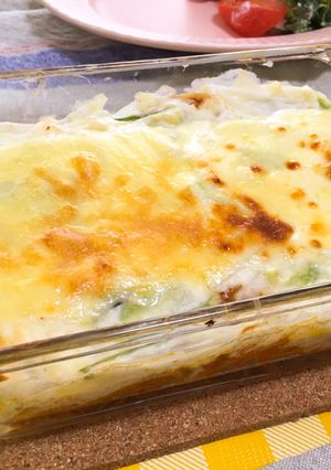 ミートソースパスタのリメイクラザニア-レシピのメイン写真