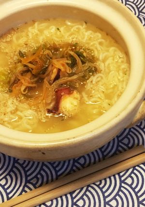 夏に汗かきながら！！ピリ辛塩ラーメン-レシピのメイン写真